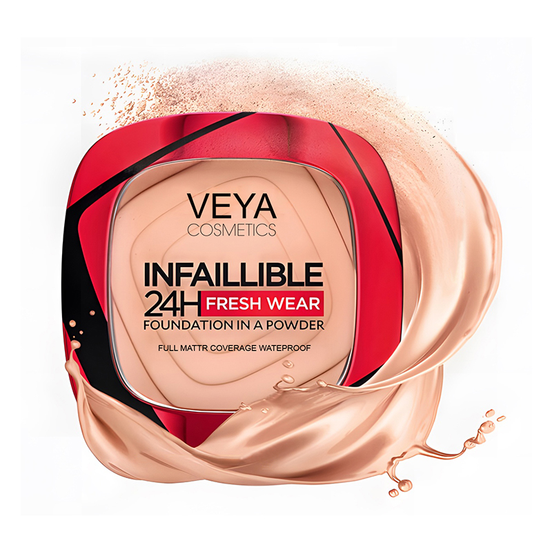 Unfehlbares Foundation-Puder