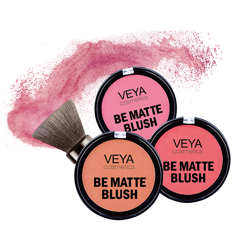 Einfarbiges Nude Makeup Natural Rouge