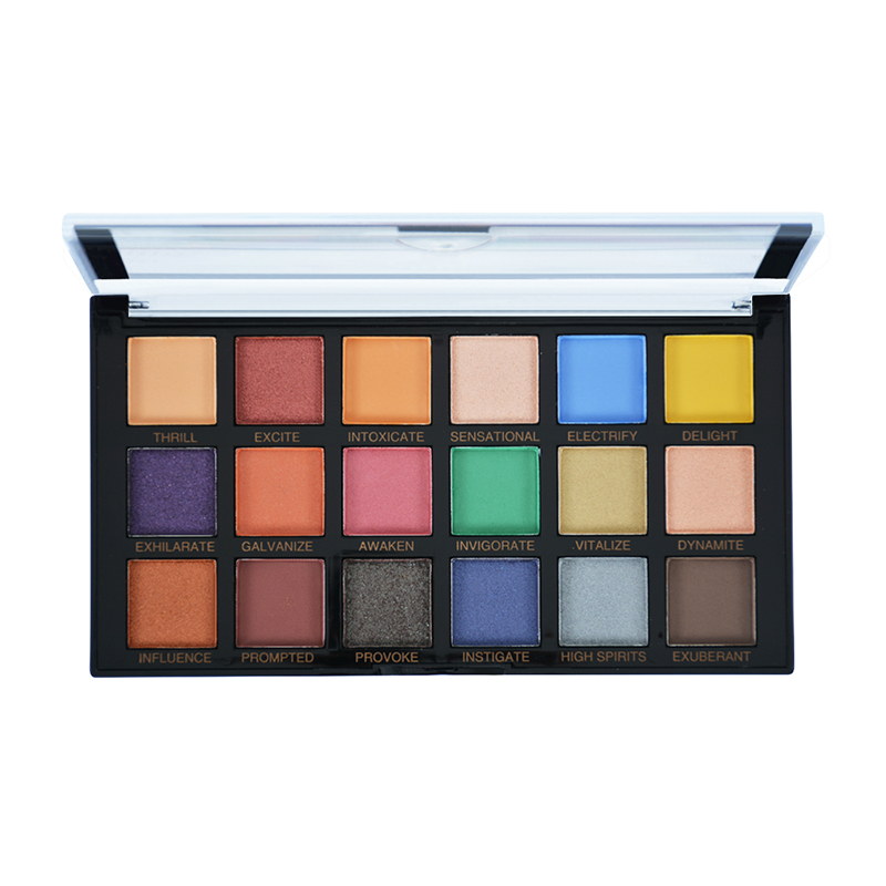 Helle 18-Farben-Lidschatten-Palette 9497-2