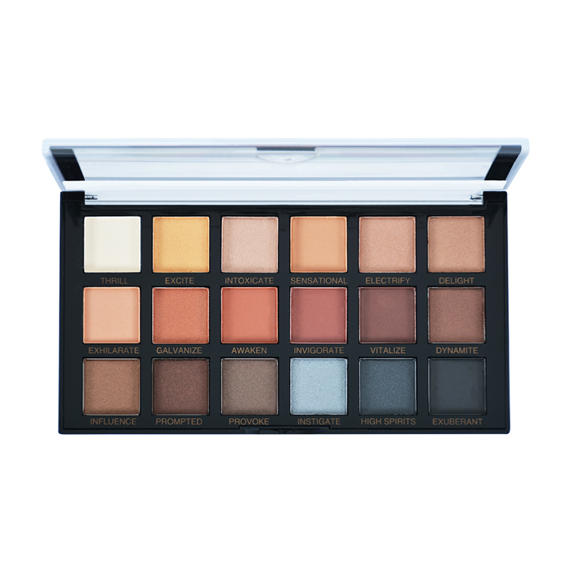 Earth Tone Matte Pearlescent 18-Farben-Lidschatten-Palette 9497