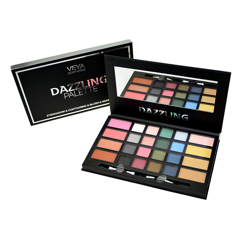 Sweet Girl 16-Farben-Lidschatten + 8-Farben-Rouge