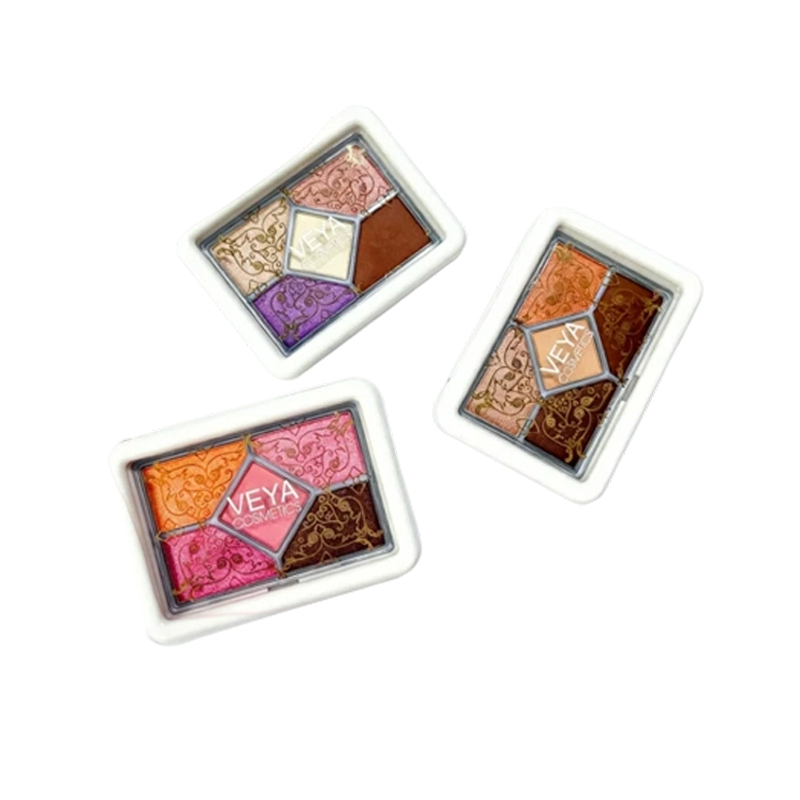 Pearl & Matte 5-Farben-Lidschatten-Palette