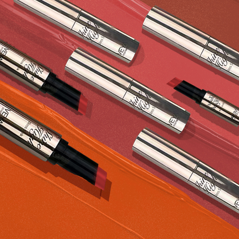 Glänzender, pflegender Lippenschutz