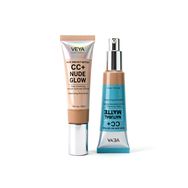 Glänzende, nährende CC-Creme
